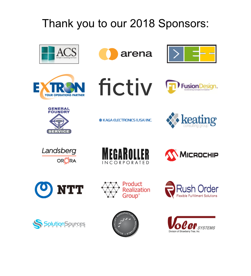 PRG Symposium 2018 Sponsors
